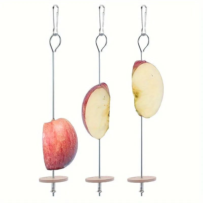 Feathered Friend Foraging Toy Stainless Steel Parrot Holder