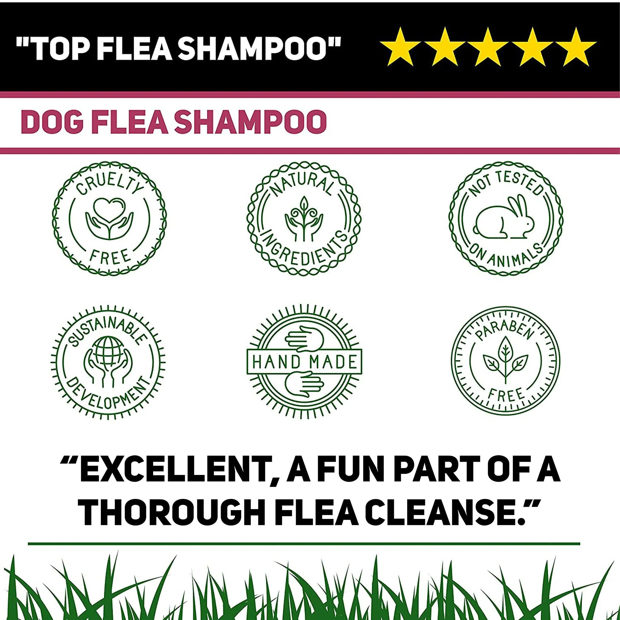 Flea and Tick Shampoo for Dogs