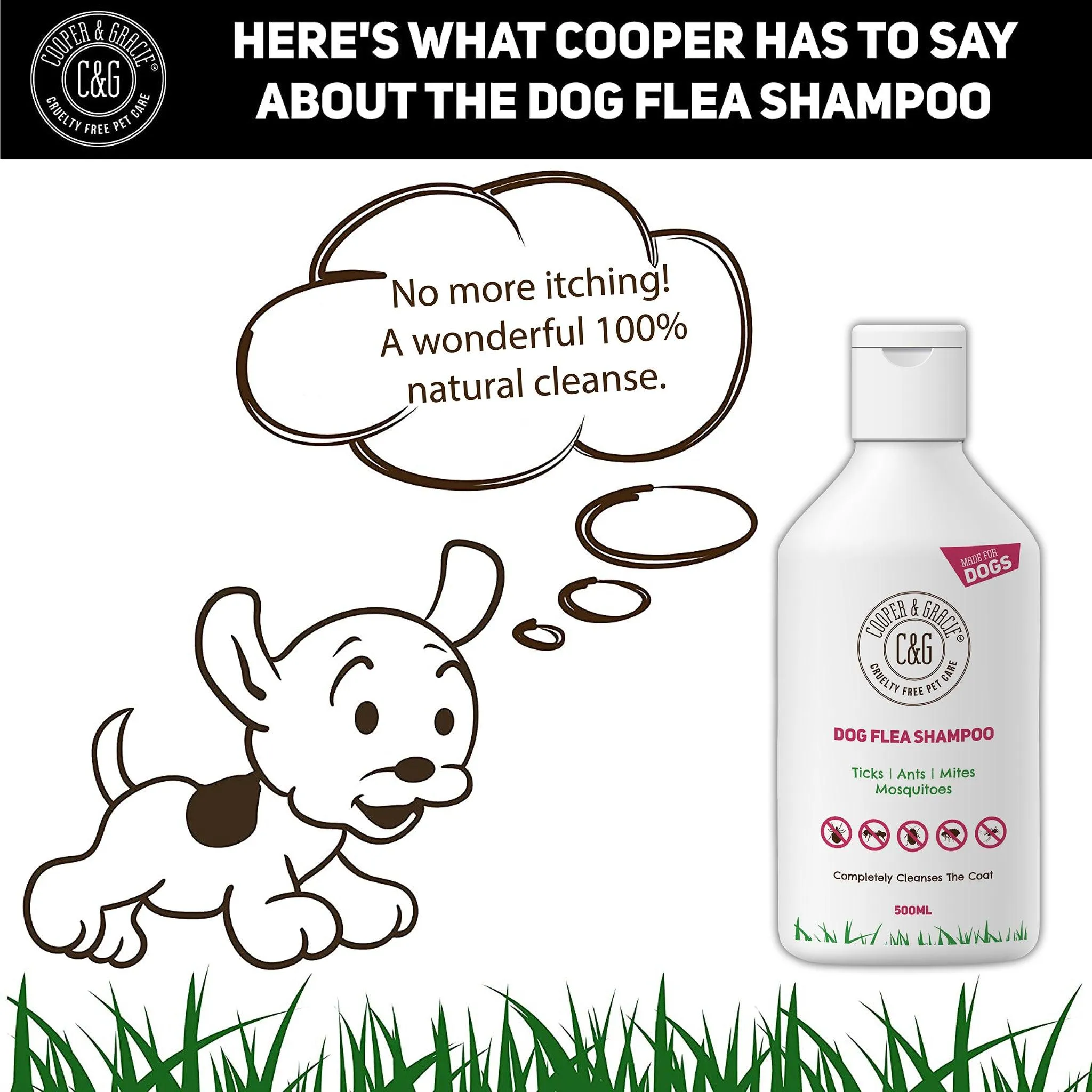 Flea and Tick Shampoo for Dogs