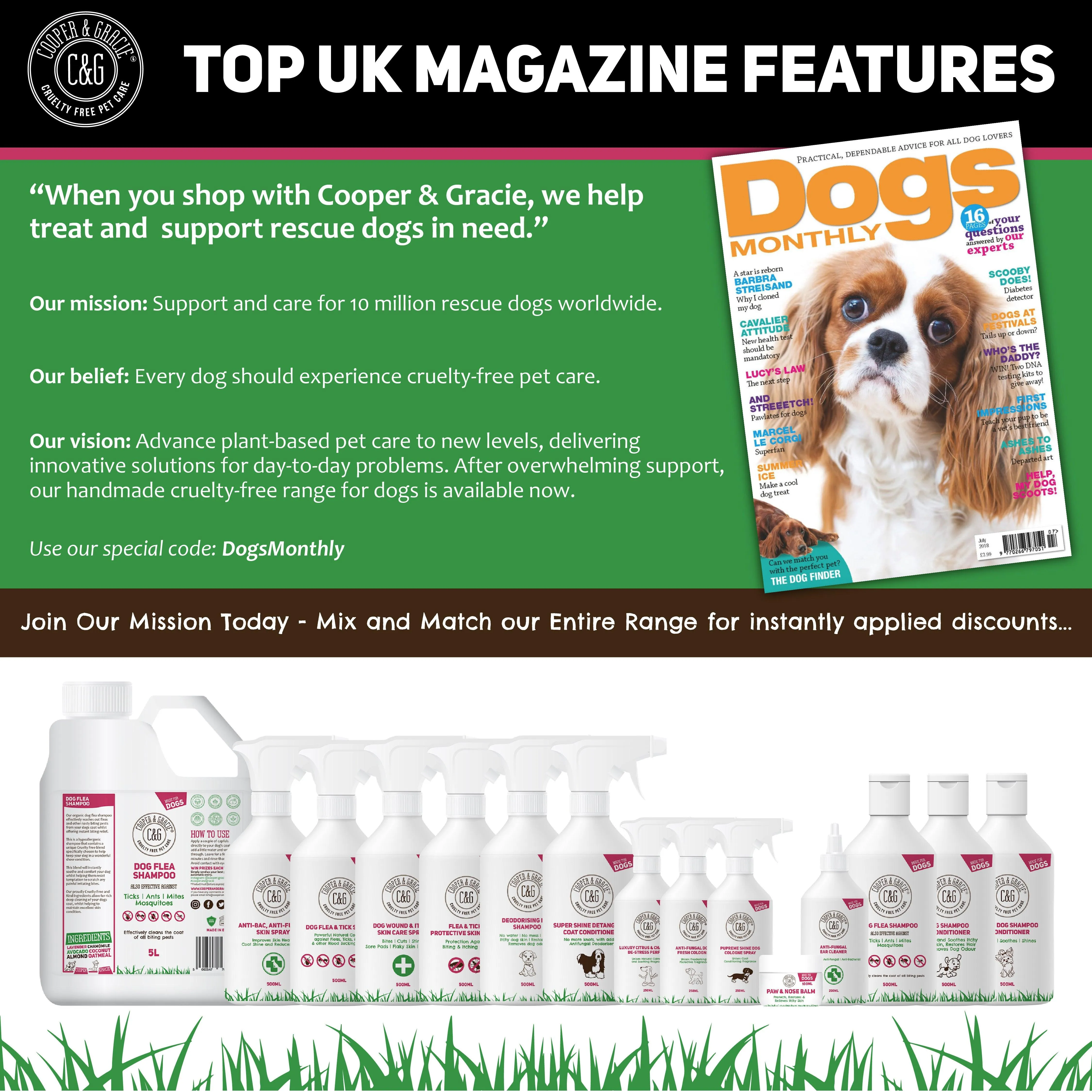 Flea and Tick Shampoo for Dogs