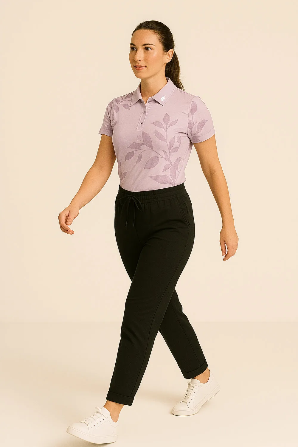 Flowering Lavender Polo