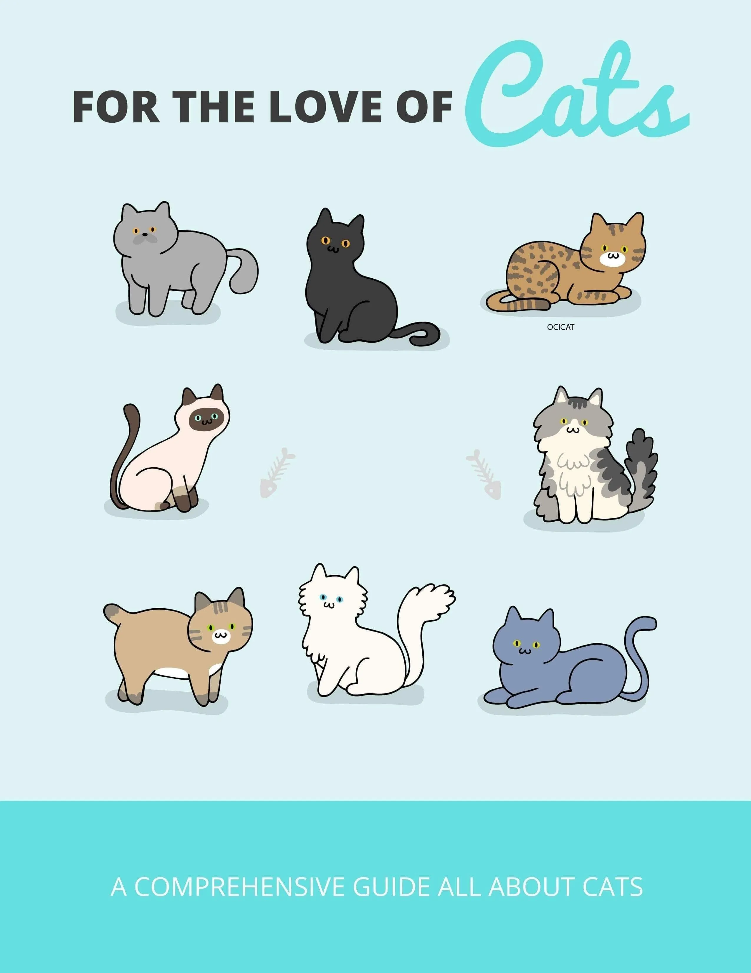 For The Love of Cats E-Book