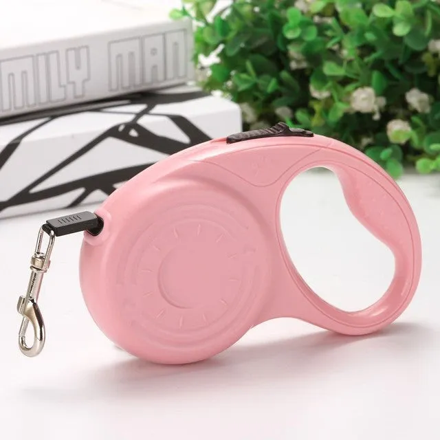 Freedom and Convenience for Your Furry Friend: 3M/5M Retractable Dog Leash - Unleash Joyful Walks