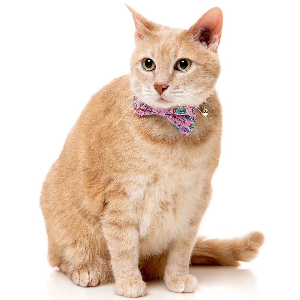 FuzzYard Cat Collar, Bandana & Bowtie Fashion Pack (Meowcarons)