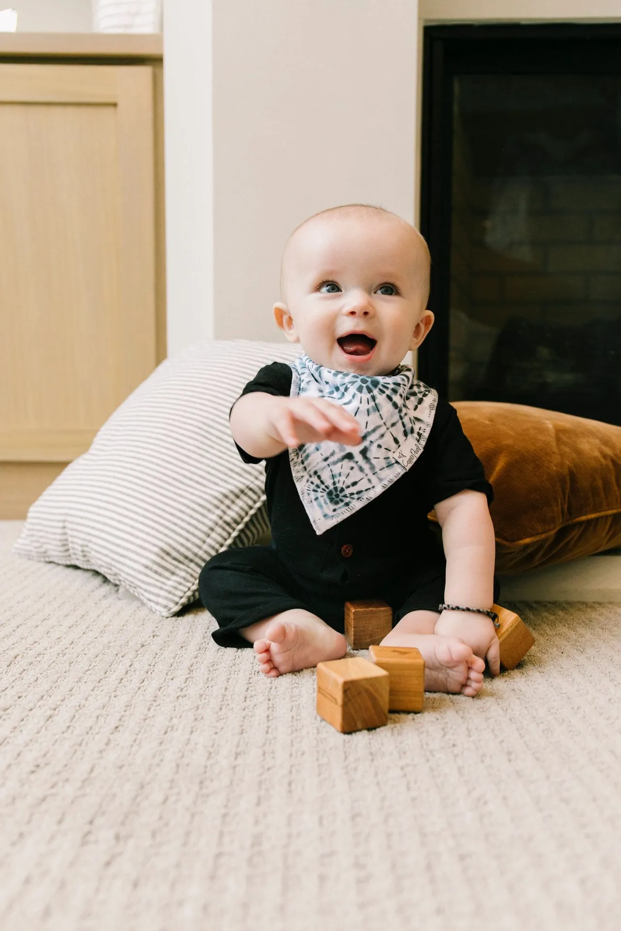 Galaxy Baby Bandana Bib- 4 Pack