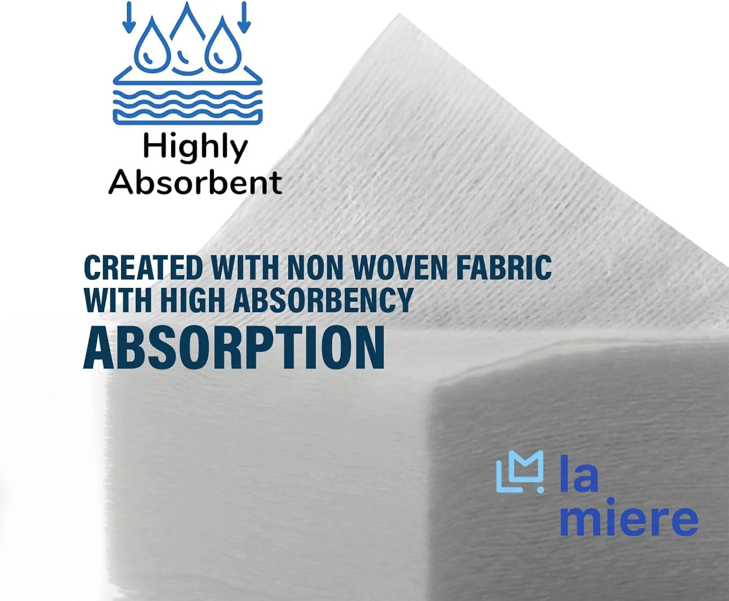 Gauze Pads 2"x2" - 200-Pack, 4-Ply Non-Woven Sponges Non-Sterile, All-Purpose Dental and Surgical Sponges Including First Aid Kits and Medical Facilities and All Purpose, 1000P