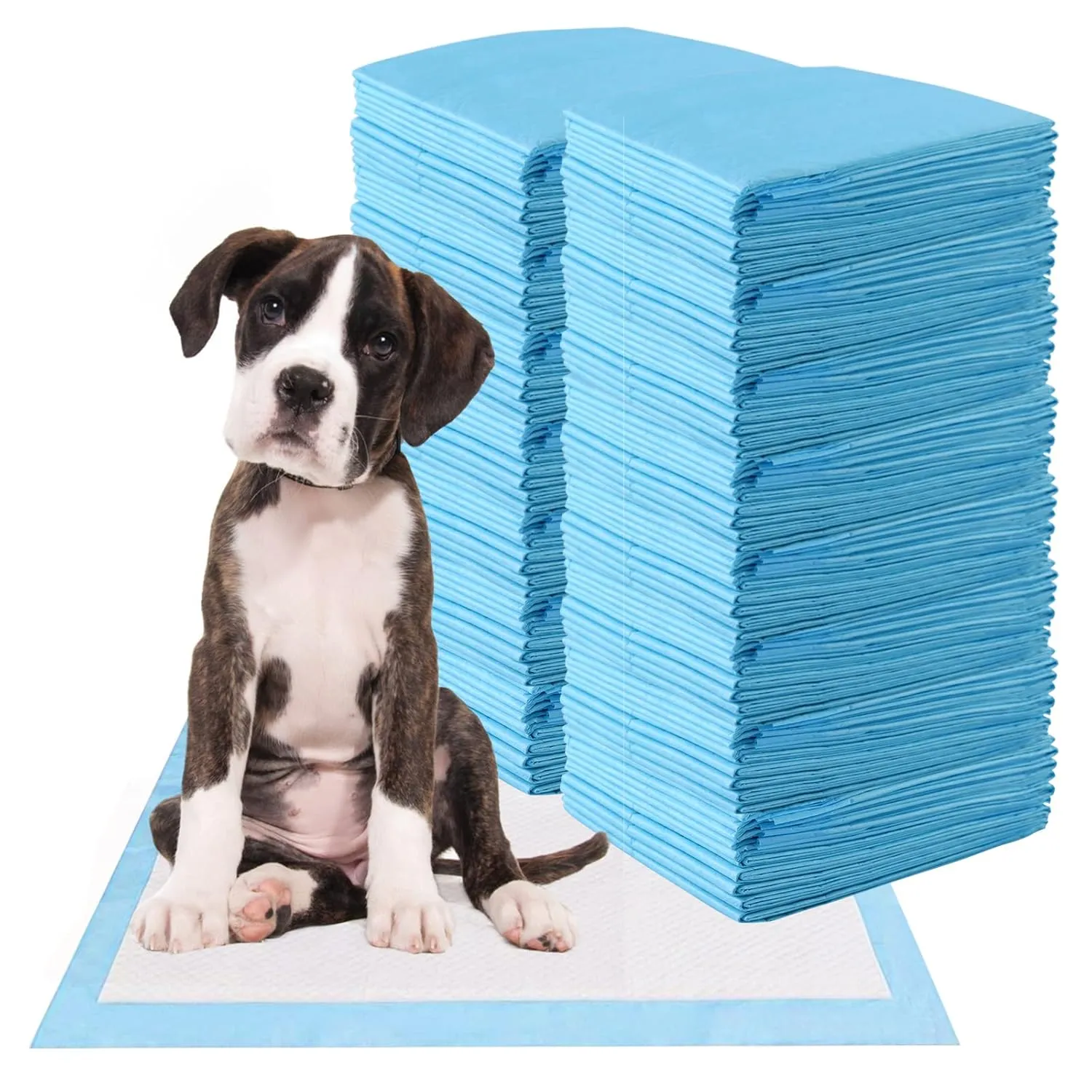 Giantex Puppy Pee Pads 150 Count, 36''x24'' Dog Potty Pads, Powerful Absorbency, 5-Layer Design, Leak-Proof Disposable Pet Piddle Training Pad for Dogs Doggie Cats Rabbits