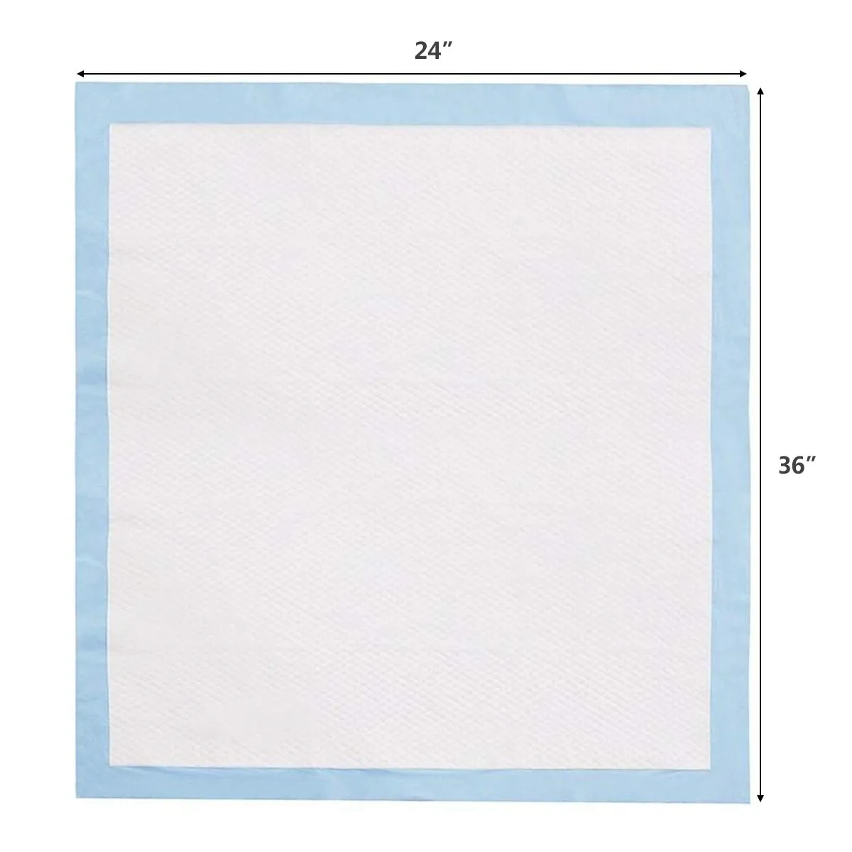 Giantex Puppy Pee Pads 150 Count, 36''x24'' Dog Potty Pads, Powerful Absorbency, 5-Layer Design, Leak-Proof Disposable Pet Piddle Training Pad for Dogs Doggie Cats Rabbits