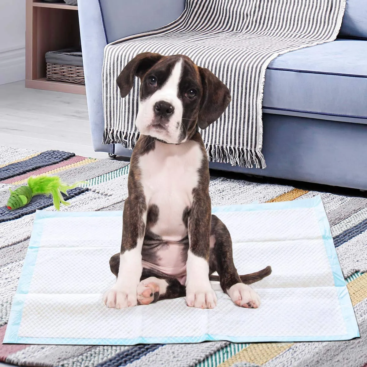 Giantex Puppy Pee Pads 150 Count, 36''x24'' Dog Potty Pads, Powerful Absorbency, 5-Layer Design, Leak-Proof Disposable Pet Piddle Training Pad for Dogs Doggie Cats Rabbits