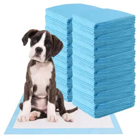 Giantex Puppy Pee Pads 150 Count, 36''x24'' Dog Potty Pads, Powerful Absorbency, 5-Layer Design, Leak-Proof Disposable Pet Piddle Training Pad for Dogs Doggie Cats Rabbits