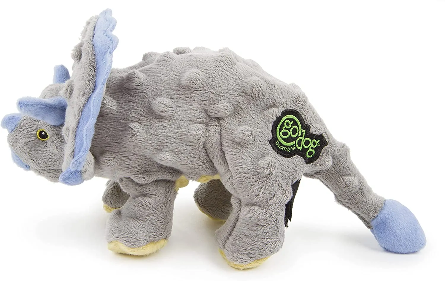 GoDog - Dinos Dog Toy Frills The Triceratops