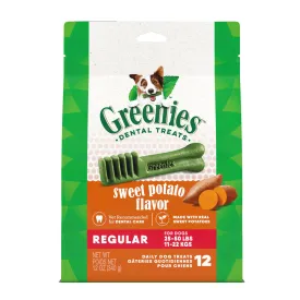 Greenies Sweet Potato Regular Dental Dog Treat 340g