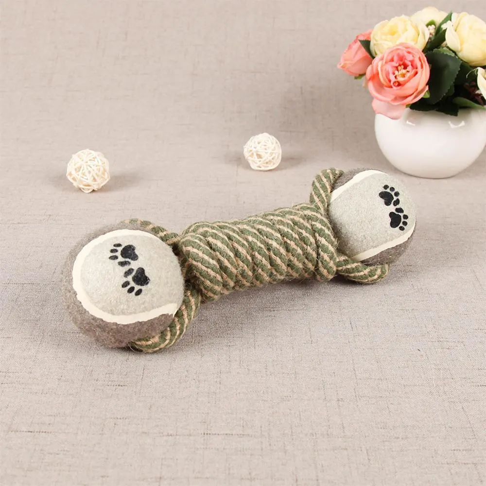 Interactive Cotton Rope Dog Toy – Tug, Chew, and Floss for Medium & Large Dogs