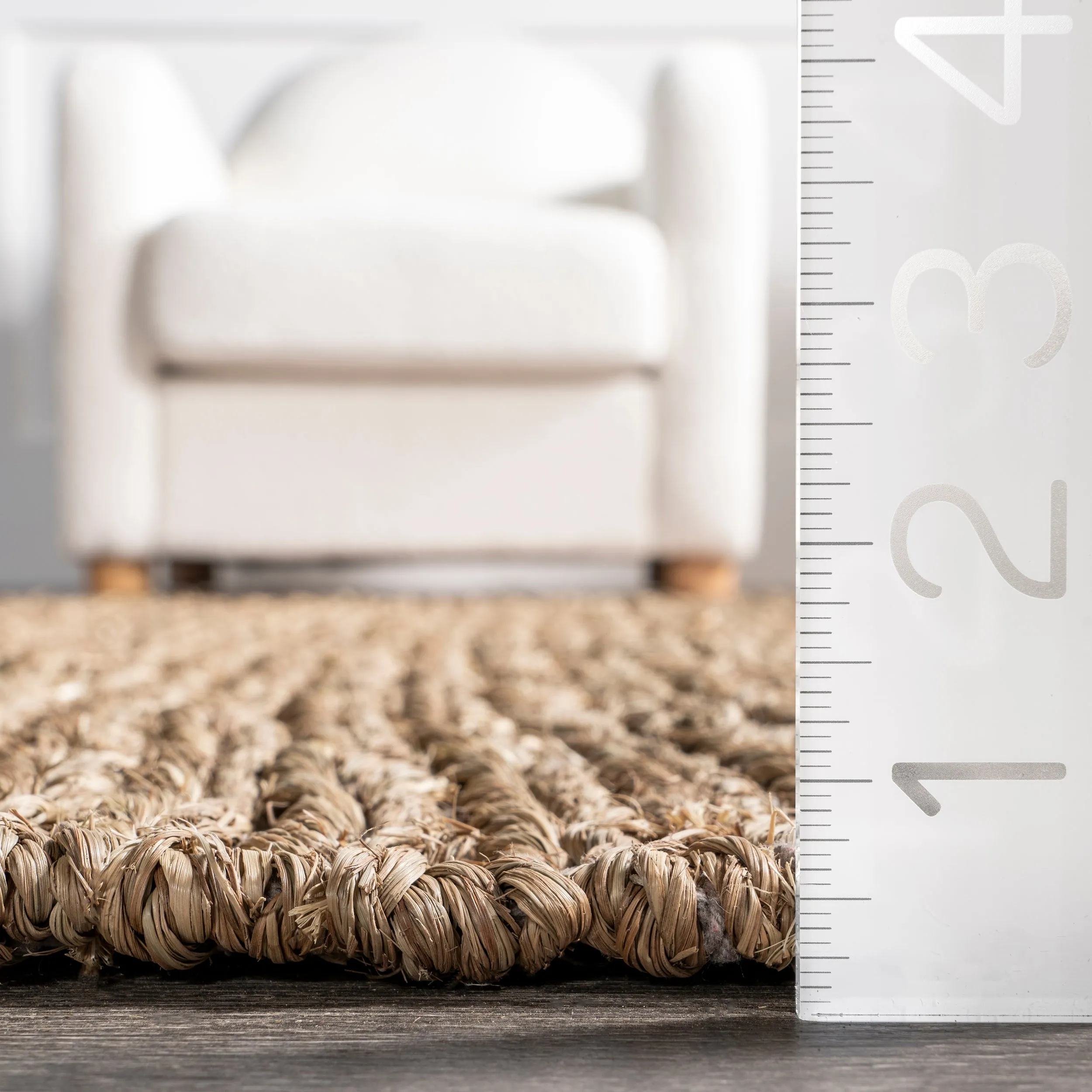 Jeannie Casual Seagrass Area Rug