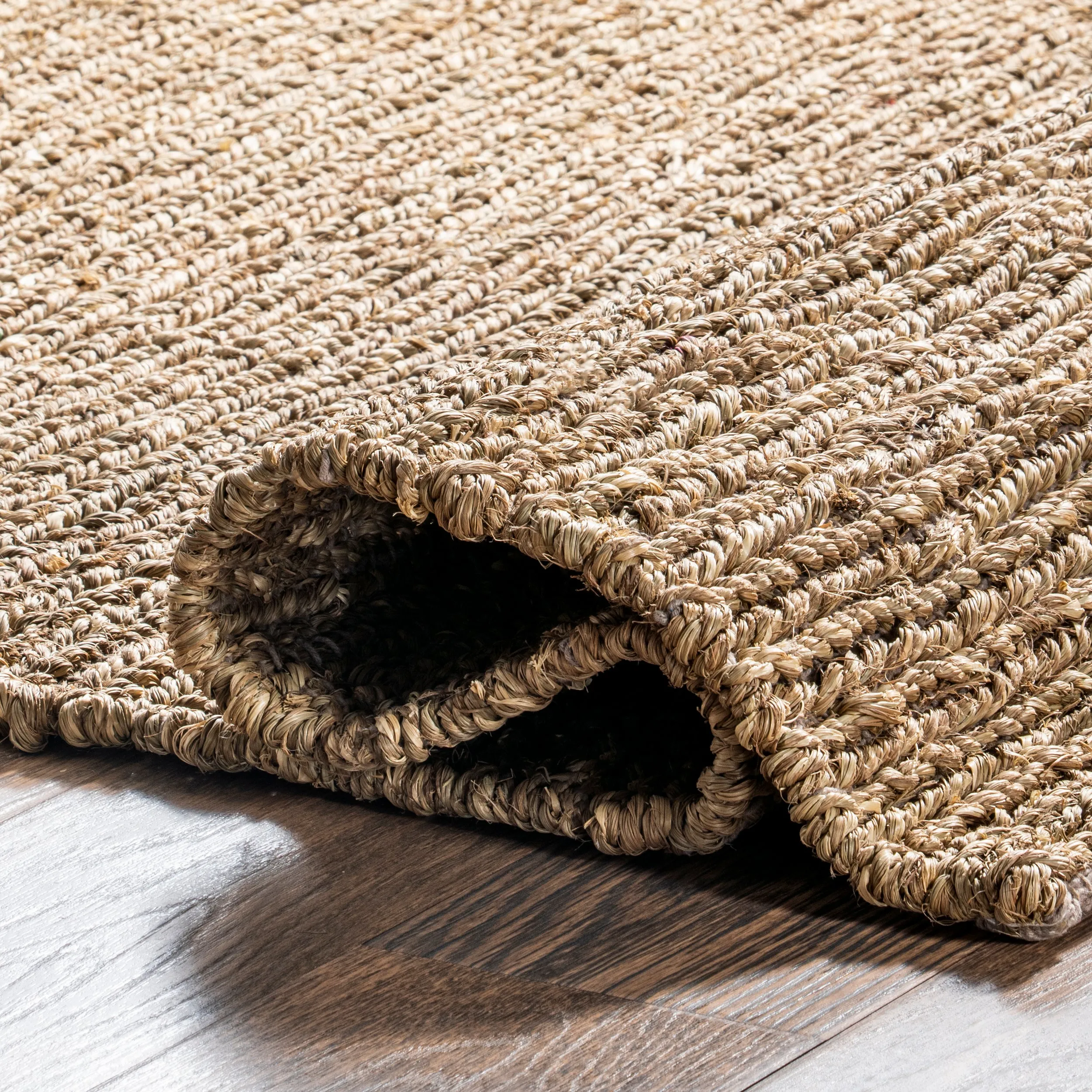 Jeannie Casual Seagrass Area Rug