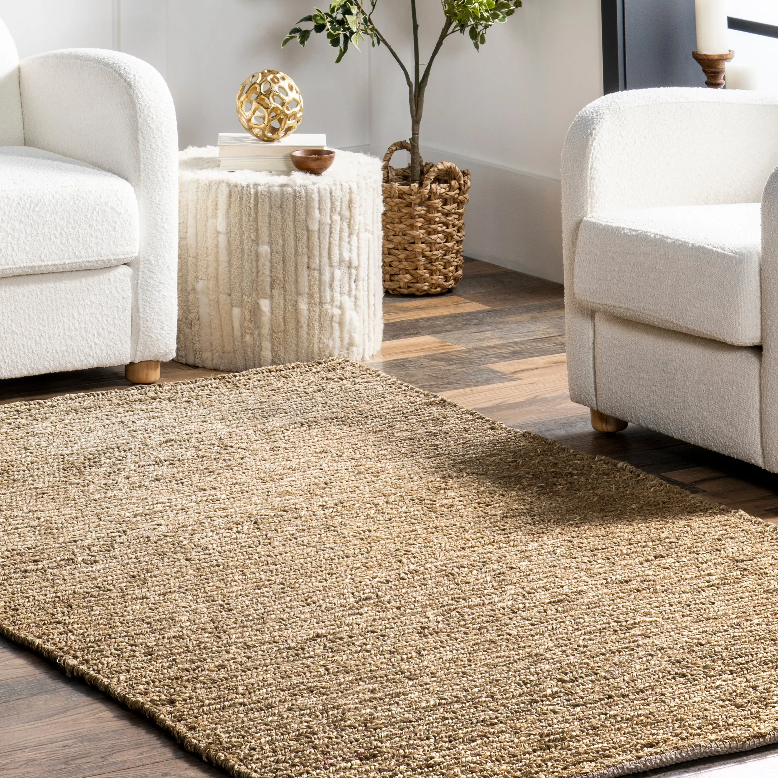 Jeannie Casual Seagrass Area Rug