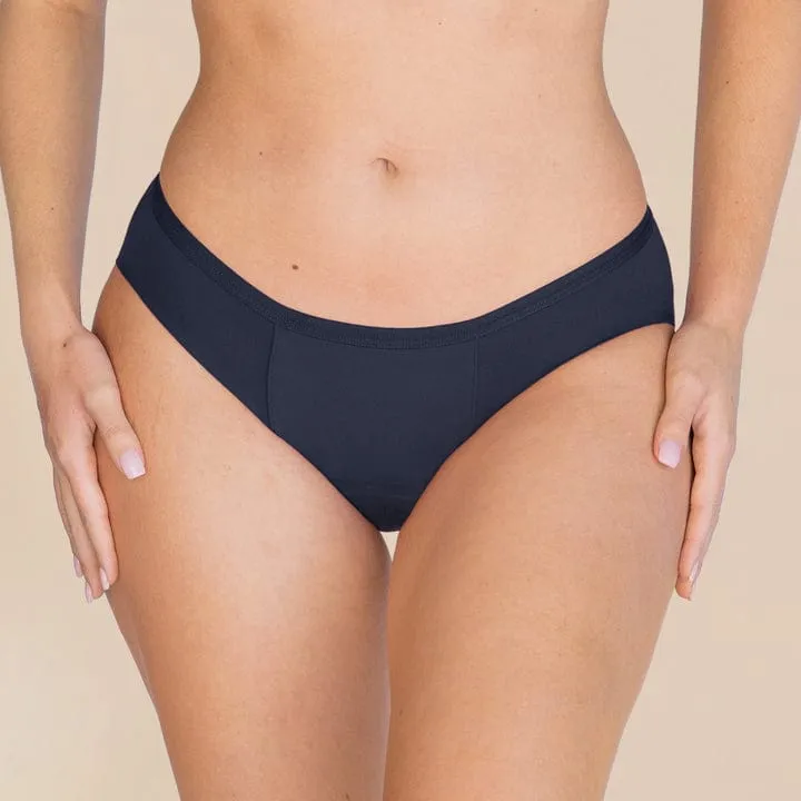 Leak Proof Bikini - Navy (Heavy)