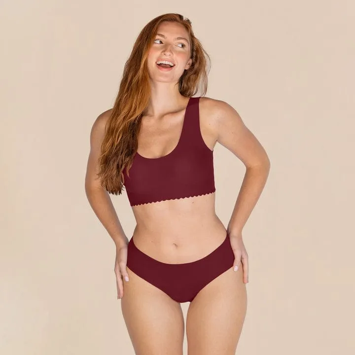 Leak Proof Brief - Black (Moderate)