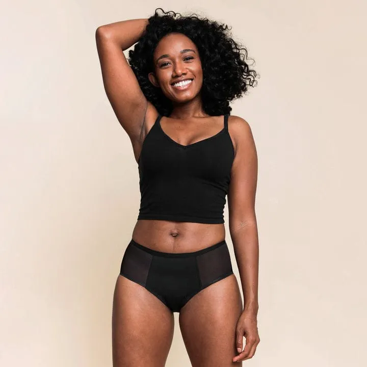 Leak Proof Mesh Hipster - Black (Heavy)