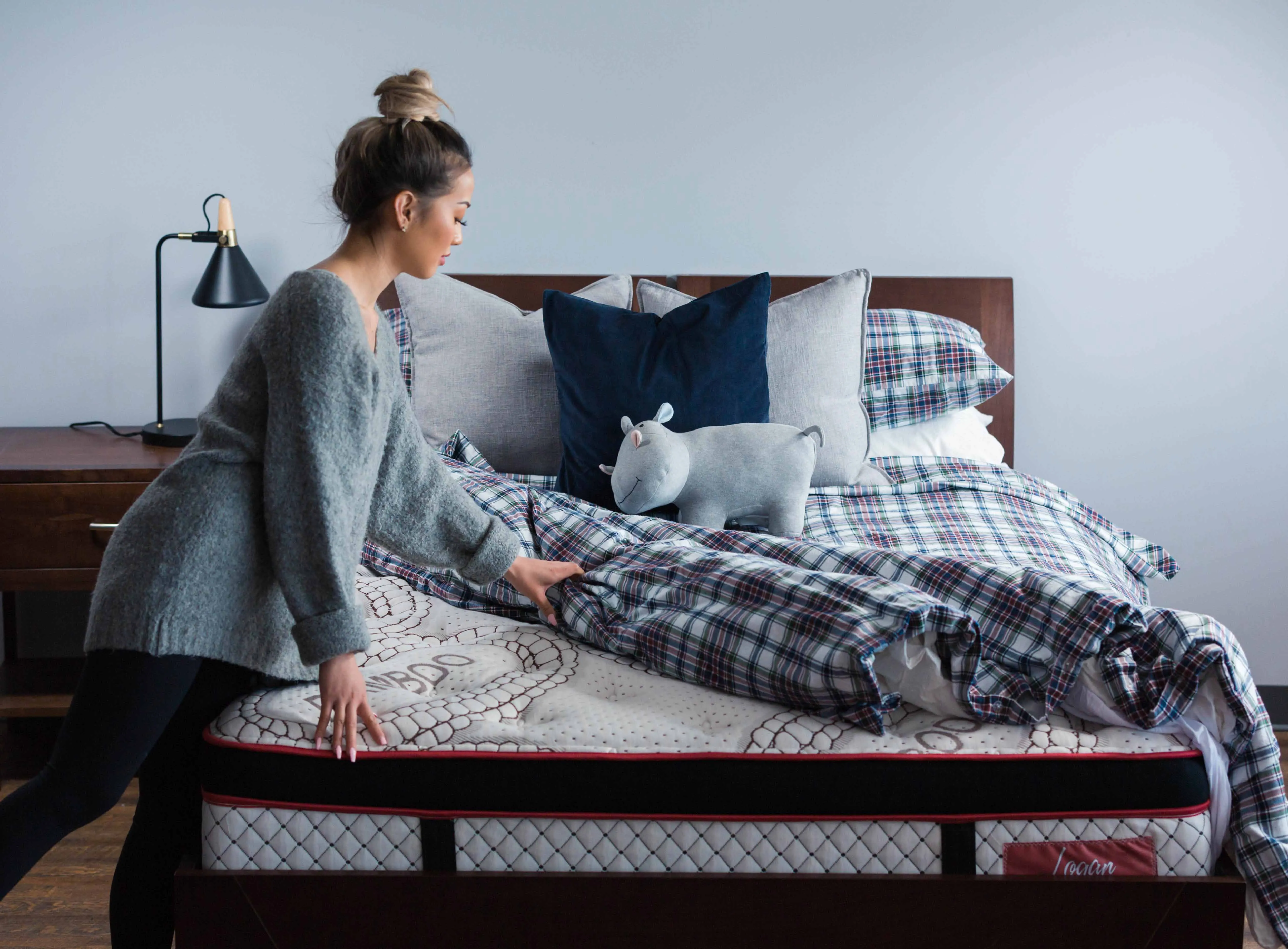 Logan Suite Mattress 14" Latex & Bio Foam Pillowtop Mattress