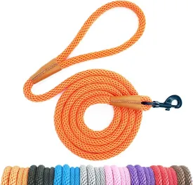 lynxking Dog Leash Rope Dog Training Leash 2FT 6FT Strong Heavy Duty Braided Training Lead Leashes for Small Medium Large Dogs