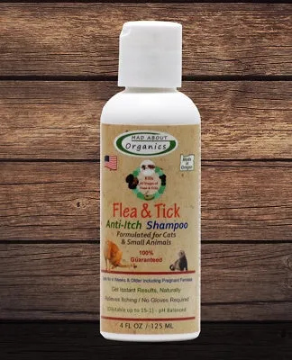 MAO Flea and Tick Shampoo 4z Cat