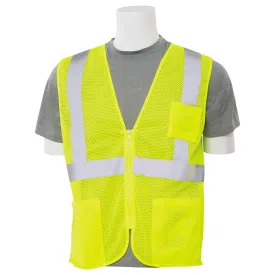 Mesh Safety Vest with Pockets