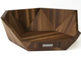 MISSOGNO Lotus American Walnut Orthopaedic Pet Bed