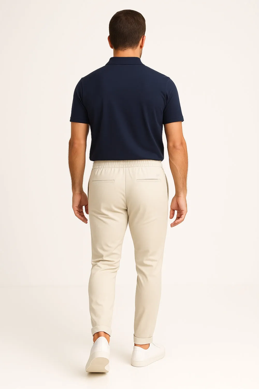 Natural Performance Polo - Navy