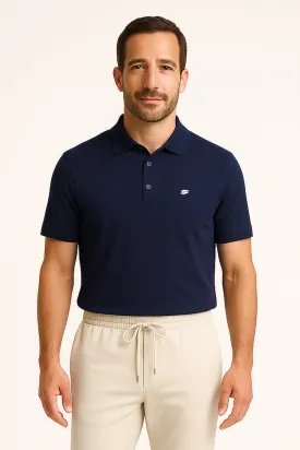 Natural Performance Polo - Navy