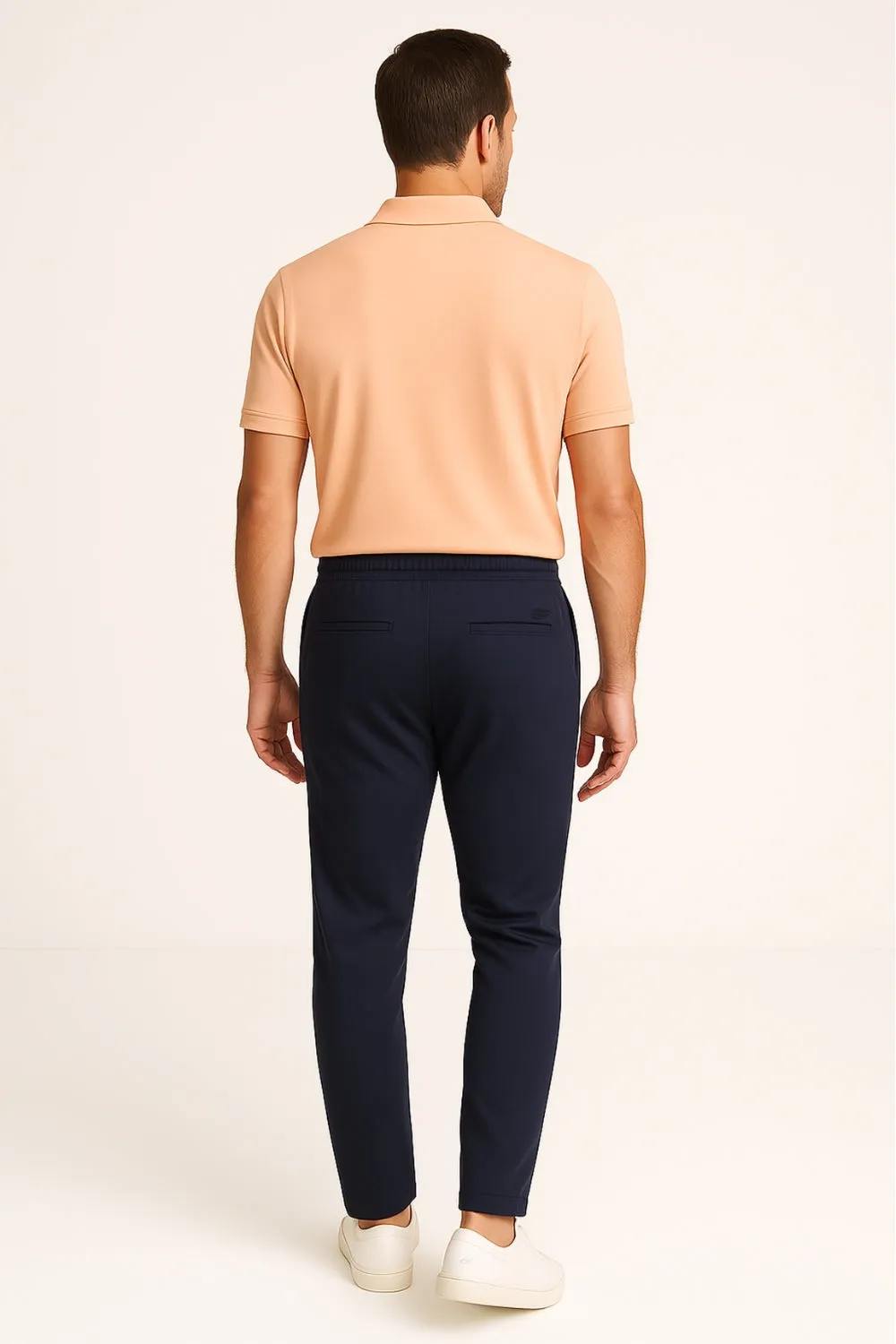 Natural Performance Polo - Peach