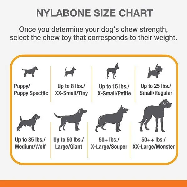 Nylabone Puppy Teething & Soothing Flexible Chew Toy