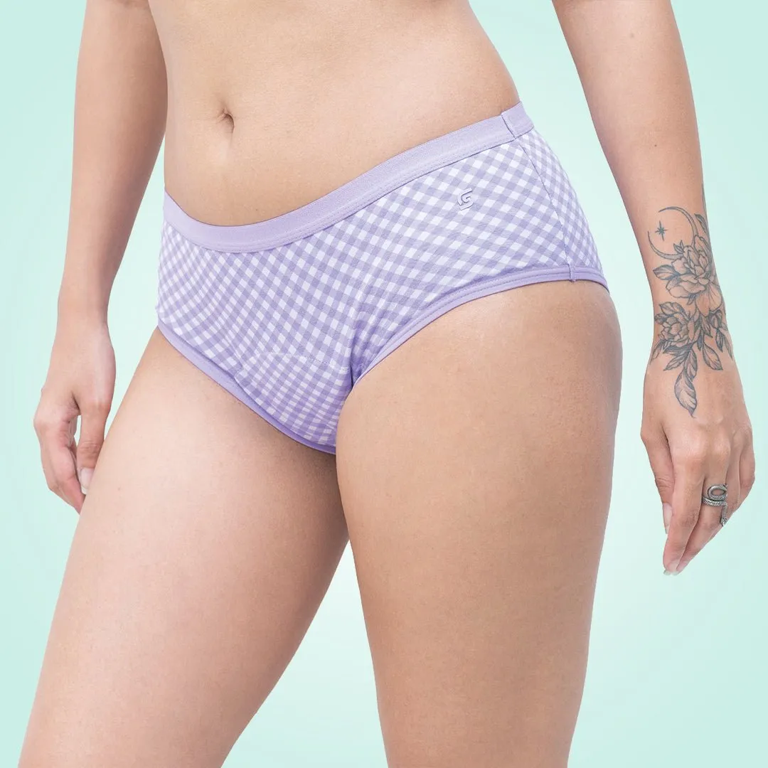 Organic Reusable/Washable/Leakproof/Absorbent Period Panty (Hipster)