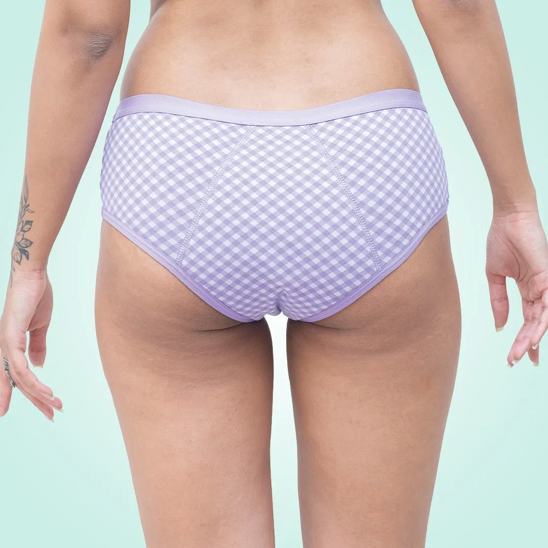 Organic Reusable/Washable/Leakproof/Absorbent Period Panty (Hipster)