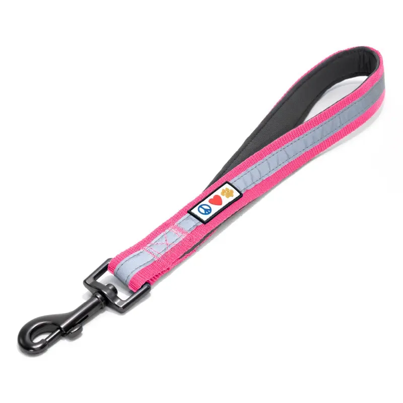 Padded Reflective Short Leash 1-FT