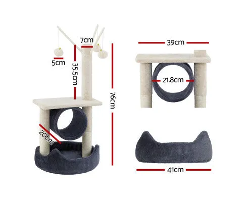 Pet Cat Hanging Toy Tree Scratcher 53cm