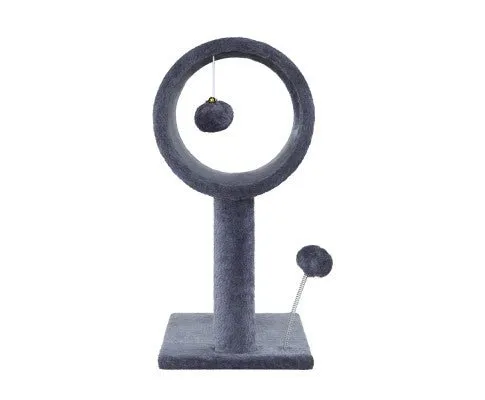 Pet Cat Tree Tunnel Scratcher 53cm