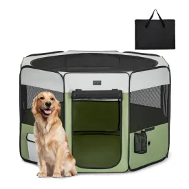 PETSFIT Pop Up Foldable Large Dog Playpen