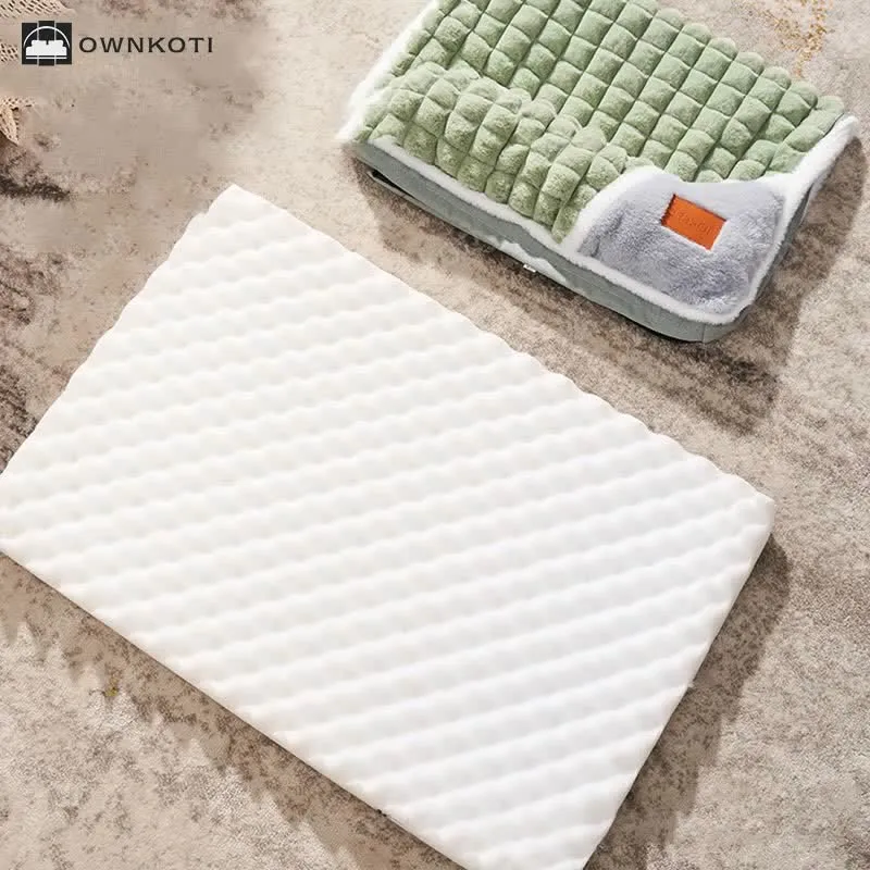 Plush Removable Washable Orthopedic Pet Pad