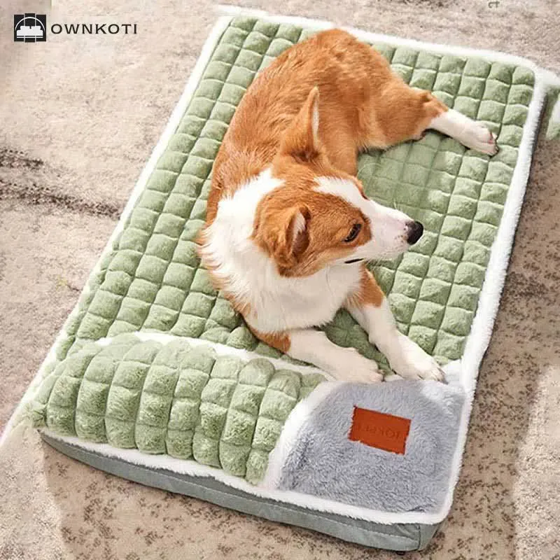 Plush Removable Washable Orthopedic Pet Pad