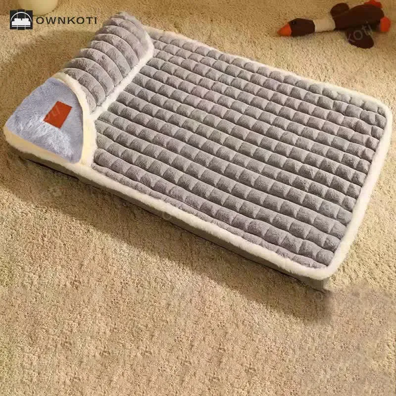 Plush Removable Washable Orthopedic Pet Pad