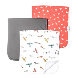Premium Burp Cloths - Ace by Copper Pearl