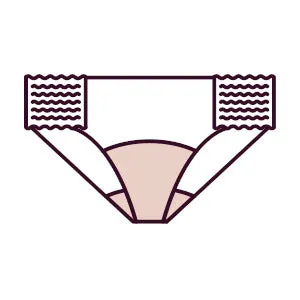 proof. "The Lace Cheeky" Leakproof Brief