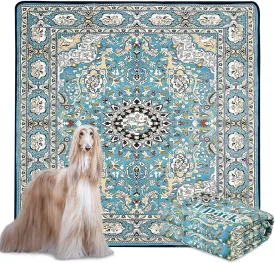 Qeils Washable Pee Pads for Dogs, Reusable Puppy Pads 72"x72" Super Absorbent Leakproof Extra Large Dog Training Pads, Non-Slip Potty Pads for Floor, Bed, Kennel, Whelping Pads Litter Mat