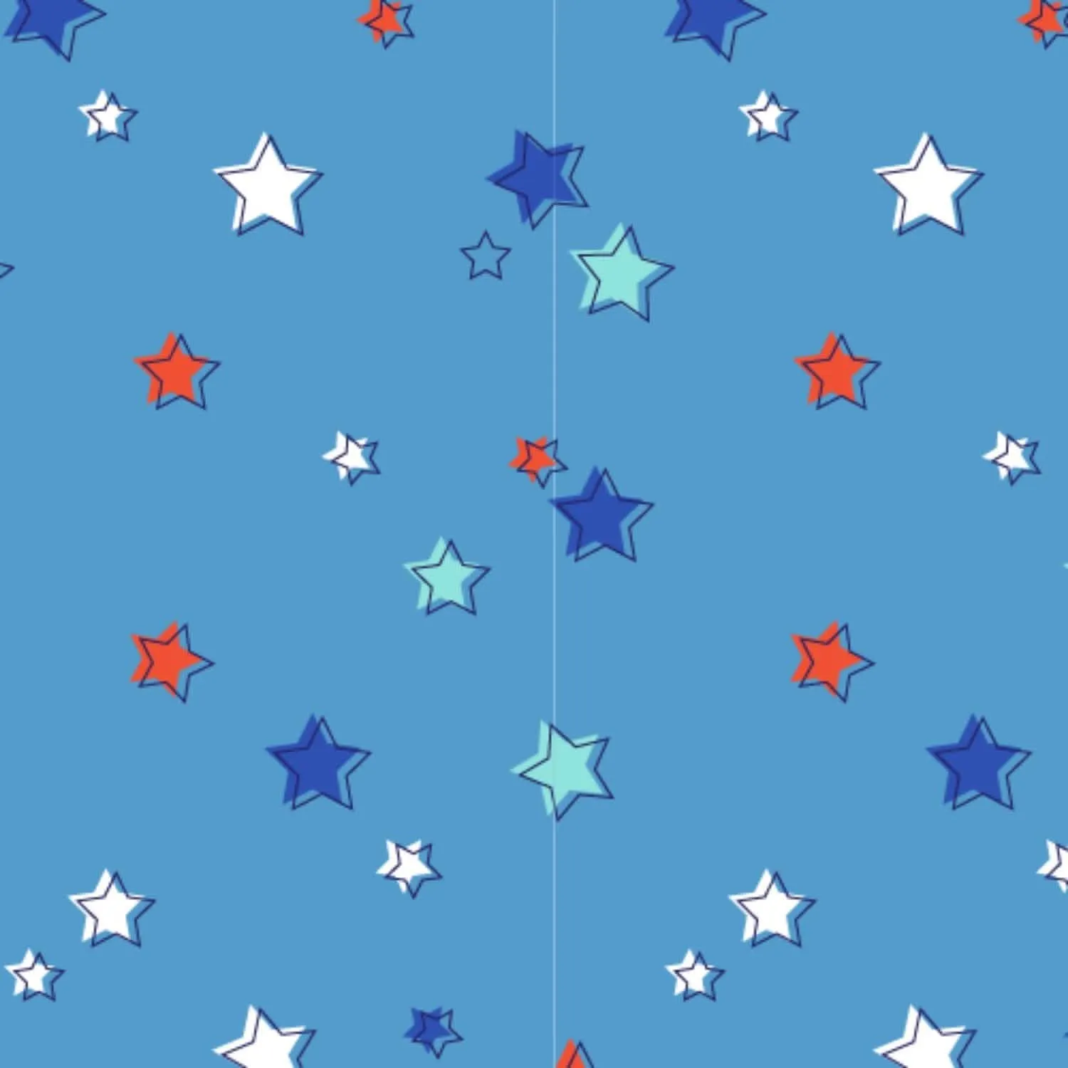 red white and bluetiful modal dog bandana