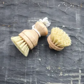 Refillable Sisal Dish Hand Brush with Free Refill