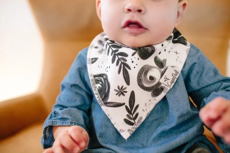 Sage Baby Bandana Bibs