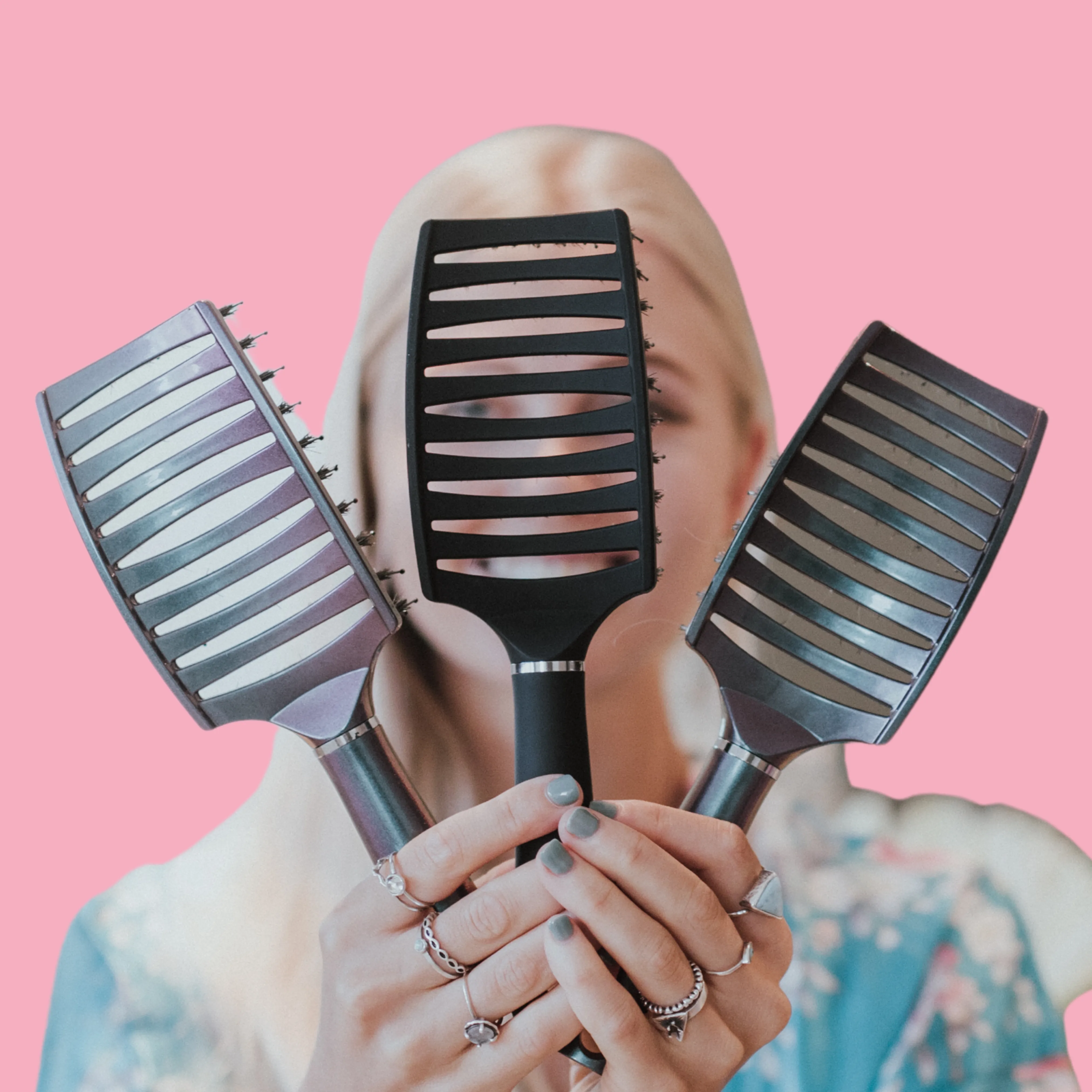 Scream-Free® Detangling Hair Brush: Back to School Maxi 3 Pack