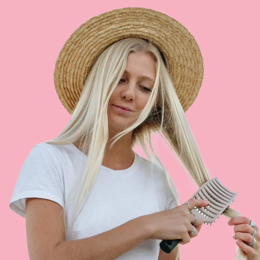 Scream-Free® Maxi Detangling Hair Brush - Latte