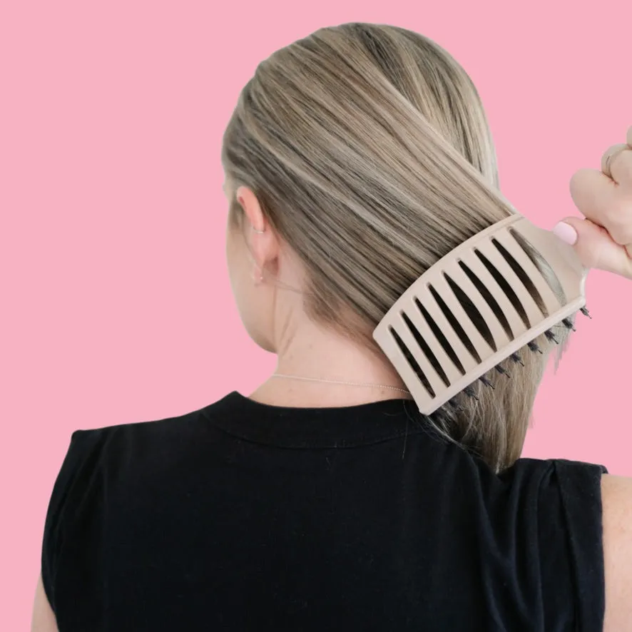 Scream-Free® Maxi Detangling Hair Brush - Latte